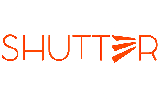 Blind and Shutter Spot logo - white version